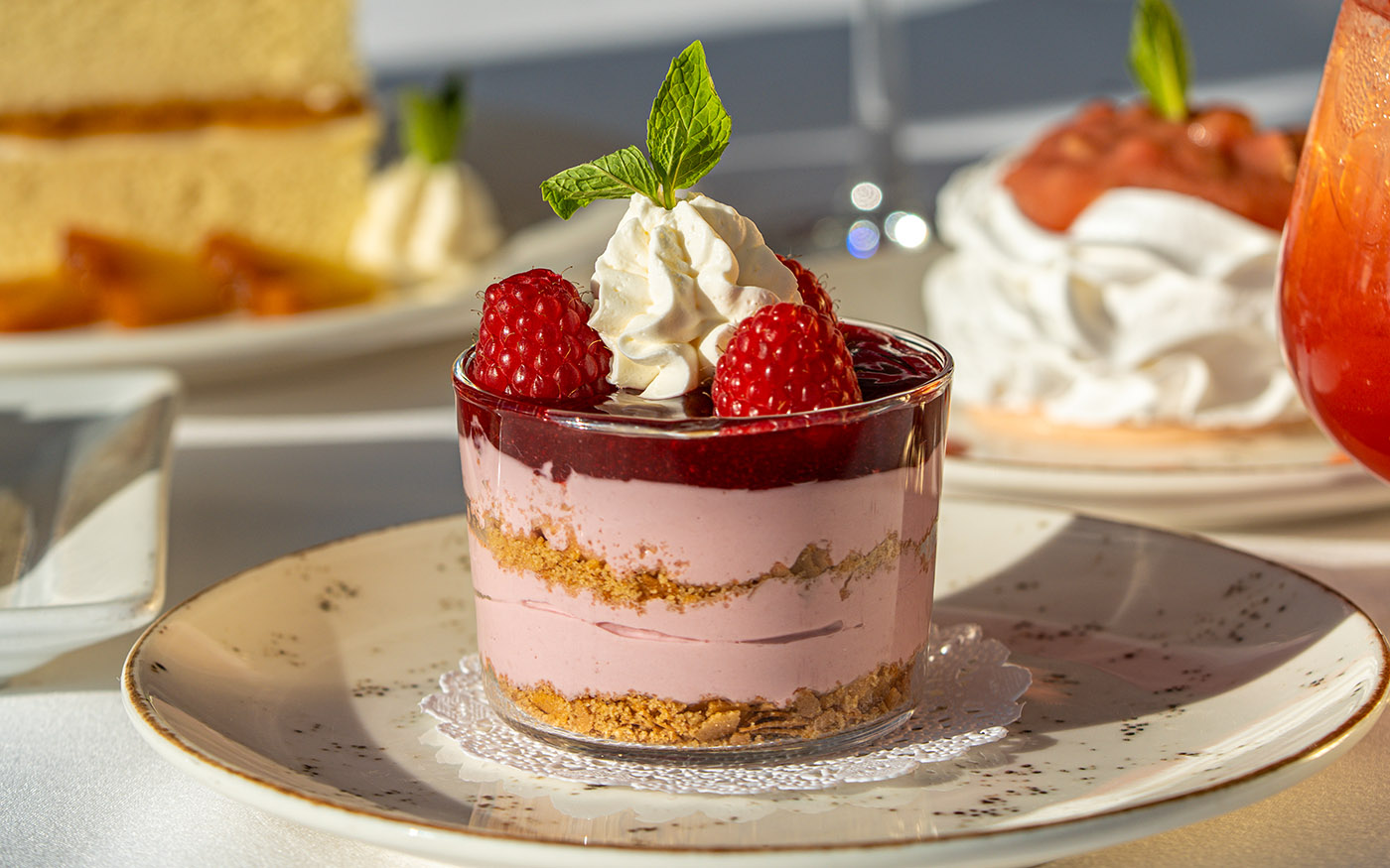 No-Bake Raspberry Cheesecake