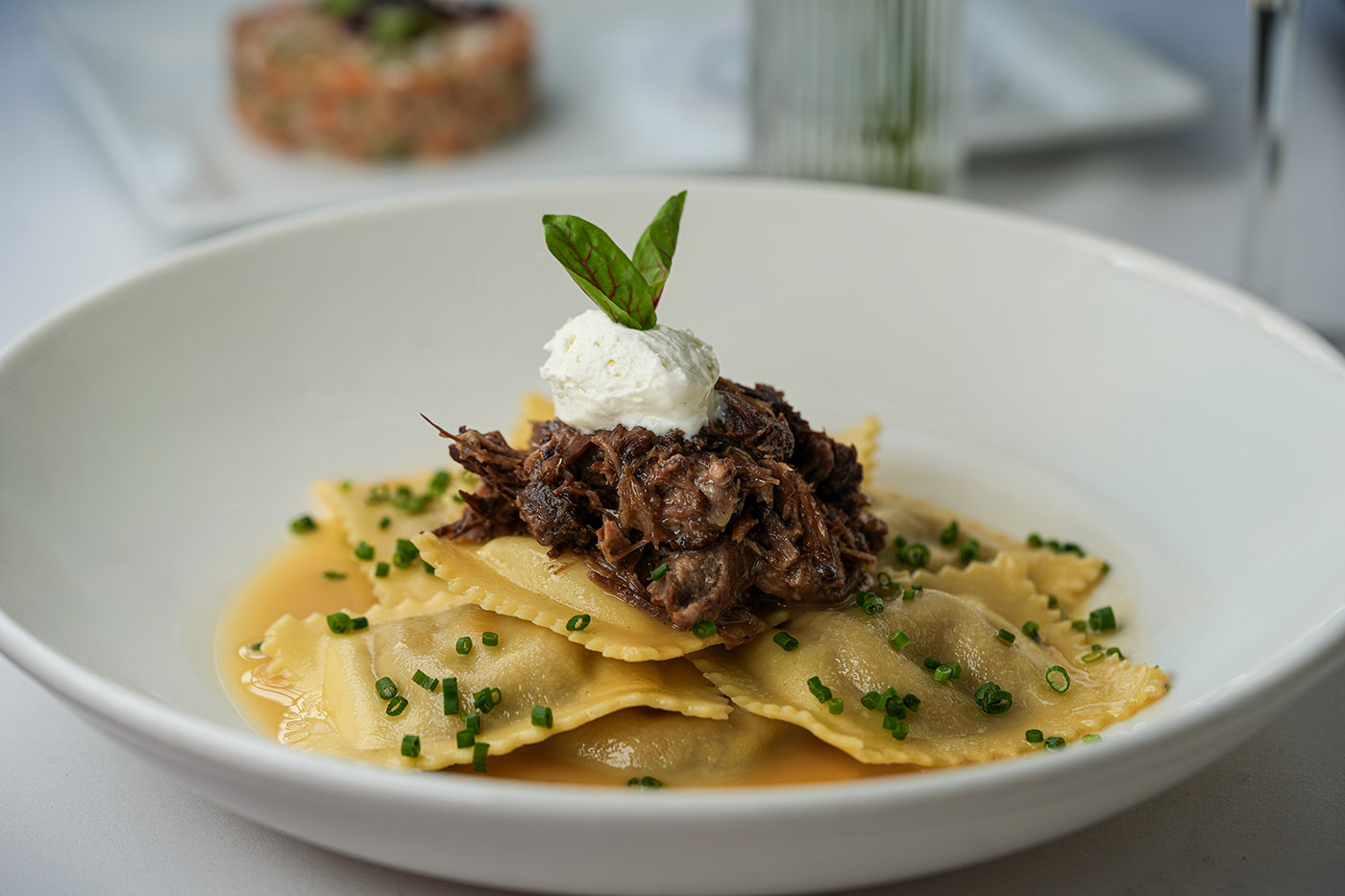 Short Rib Ravioli